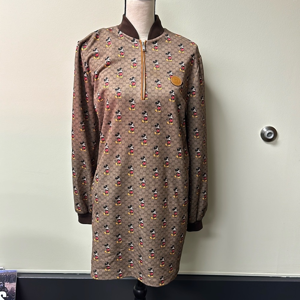 GUCCI x Disney Mickey Collaboration Dress